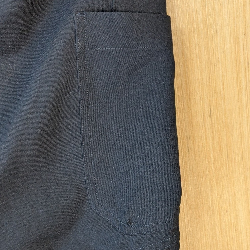 FIGS Kade Cargo Scrub Pants Black Women Small Technical Collection 1000219 - Picture 6 of 10